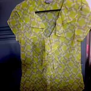 Banana Republic woman’s sheer blouse